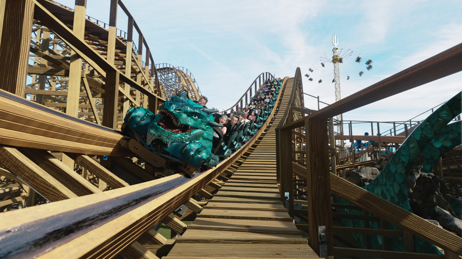 New Leviathan Coaster on Gold Coast and Thailand s Disney Pop Up